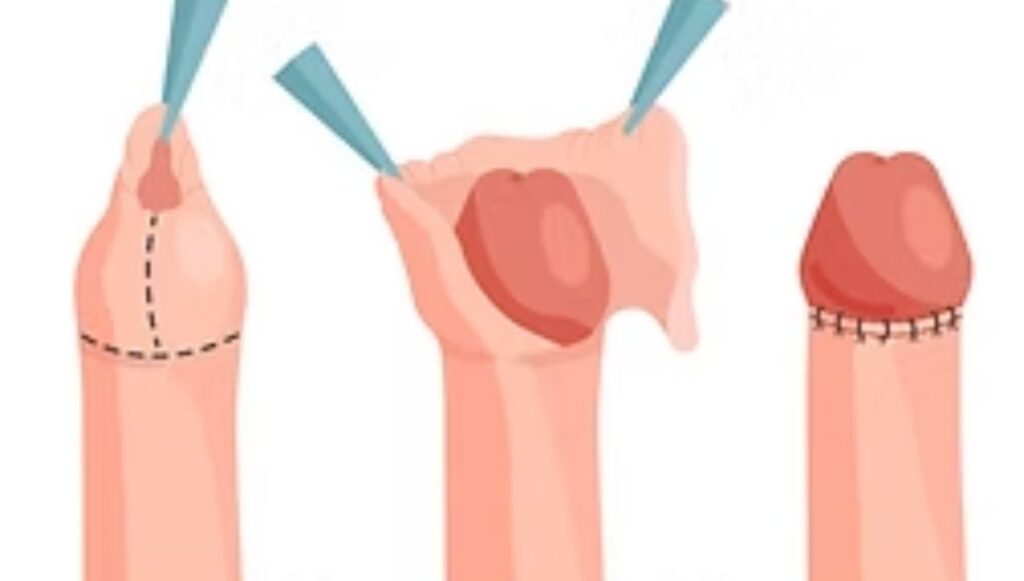 مراحل شفاء الختان