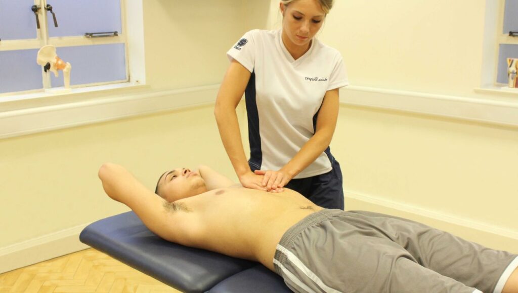 علاج الفتق بالتدليك