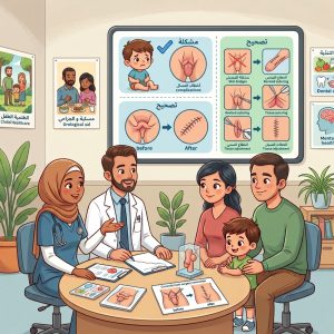 مشاكل الختان الخاطئ وتصحيح الطهارة للأطفال